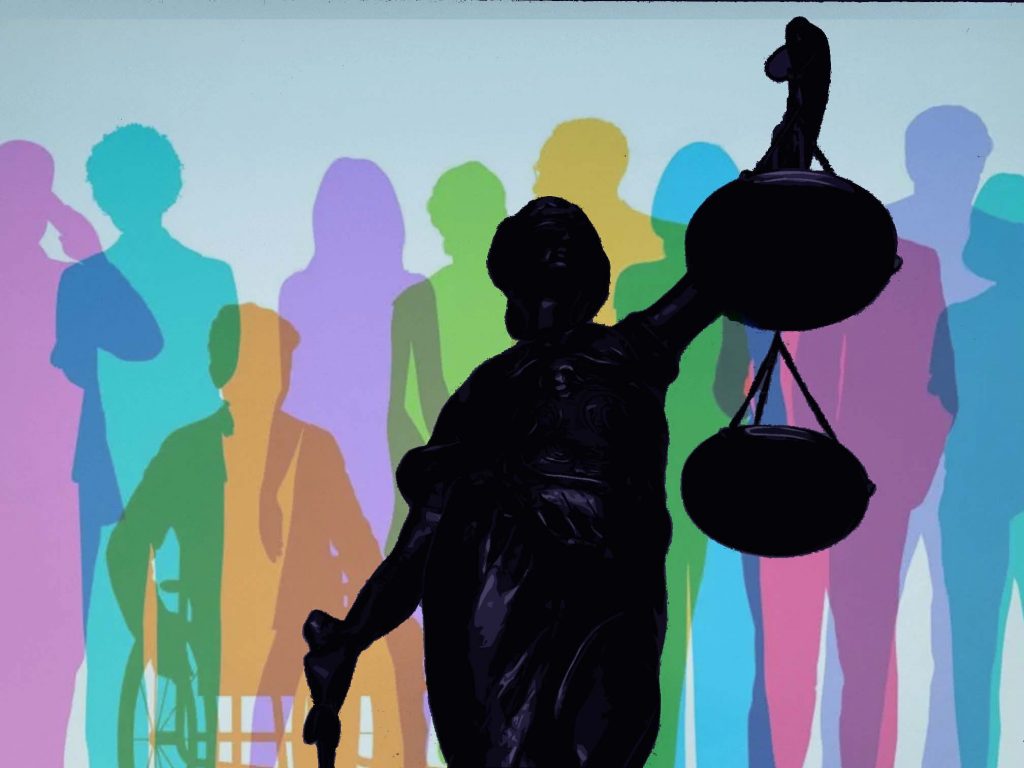 scales of justice DIVERSITY