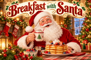 Santa’s Cozy Christmas Breakfast